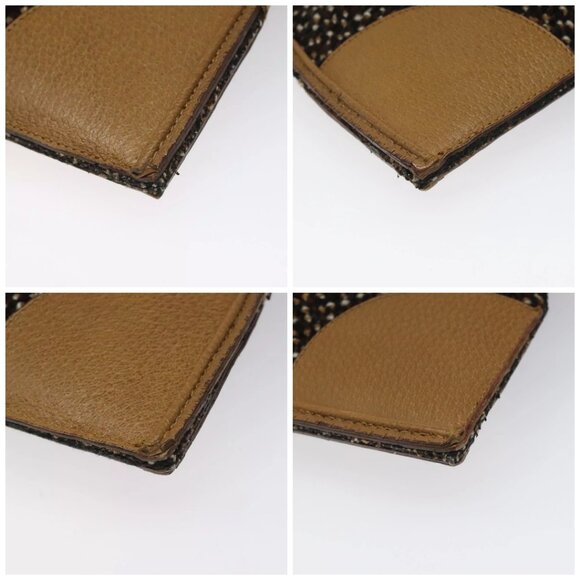 PRADA Hand Bag Wool Brown Auth - Picture 15 of 16